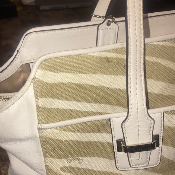 Authentic Coach Zebra bag - Picture 2 of 7